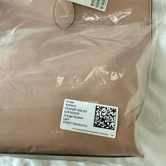 NWT H&M Chic Blush Tote Bag - Picture 8 of 10